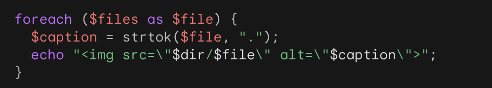 Gemini Output mit strtok()