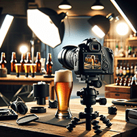 Beispiel 4 für die Ausrüstung beim Bierfotografieren