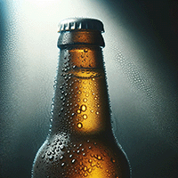 Beispiel 2 für den Kondensationseffekt beim Bierfotografieren